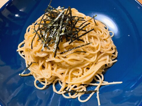 あえるだけ、簡単！明太子パスタ